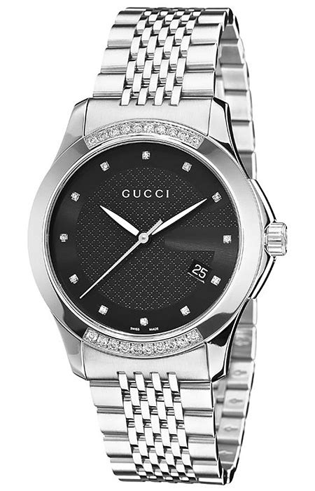 gucci watch with diamond bezel|gucci g timeless diamond watch.